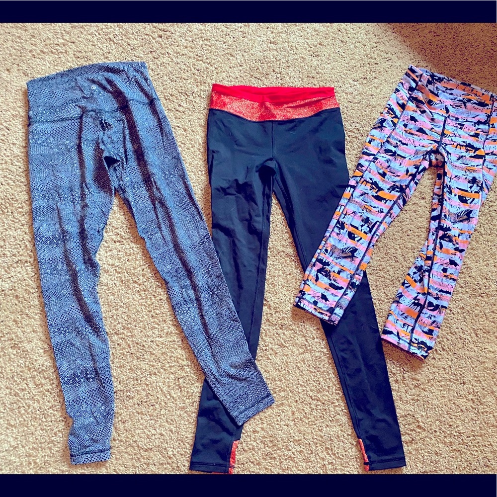Lululemon and VSX workout pants